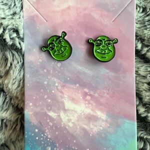 Shrek earrings